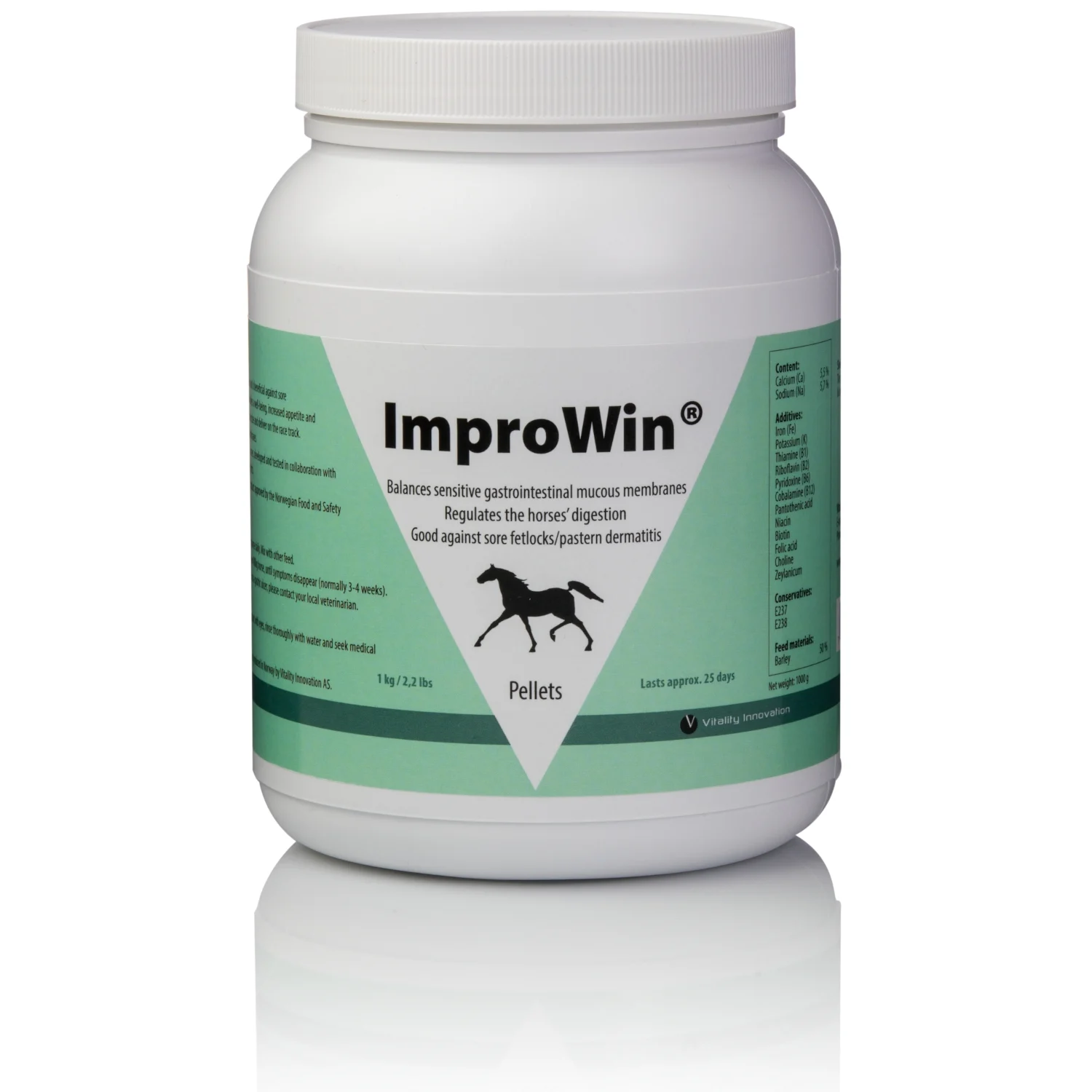 ImproWin® for horses – Digestive Support Pellets (1 kg)