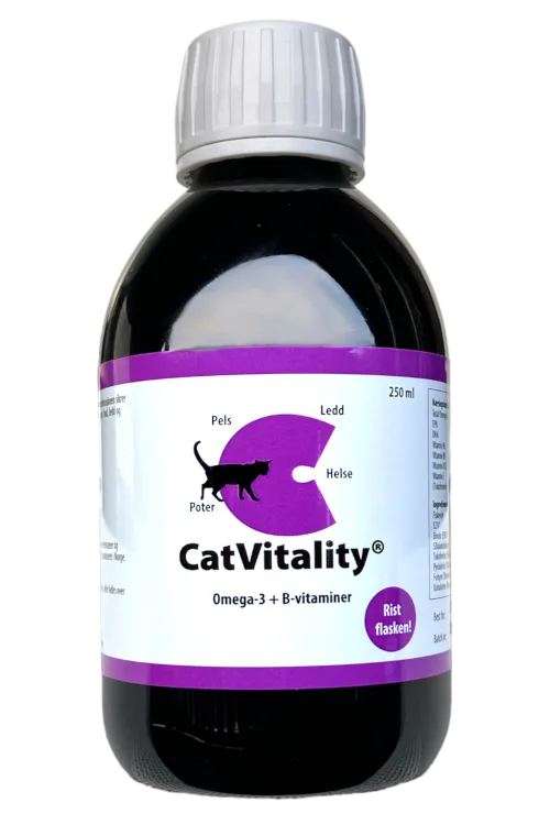 CatVitality flytende tilskudd til katt, 250 ml